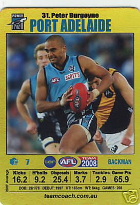 AFL 2008 Teamcoach Silver #126 Jarryd ROUGHEAD (Haw) - Click Image to Close