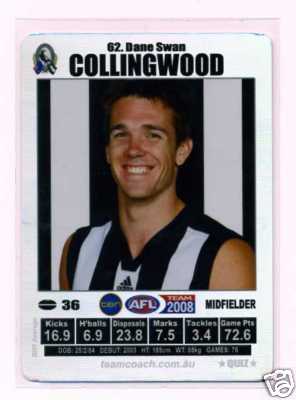 AFL 2008 Teamcoach Silver #81 Brock McLEAN (Melb) - Click Image to Close