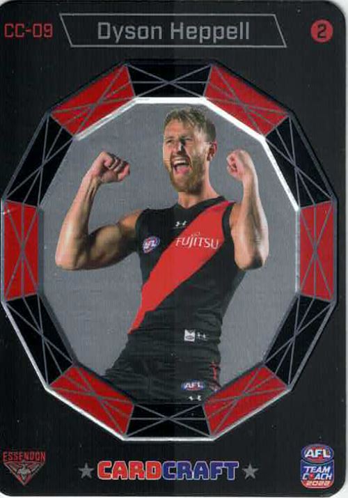 2022 Teamcoach Craft Card Cheering CC-09 (2) Dyson HEPPELL (Ess)